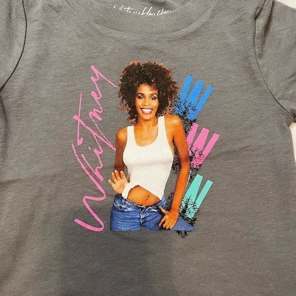 🐶🐶🐶NWT girls Whitney Houston size 12 months gray t-shirt🐶🐶🐶 - Picture 2 of 4
